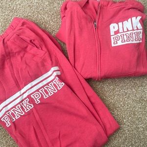 VSPINK tracksuit women’s size S